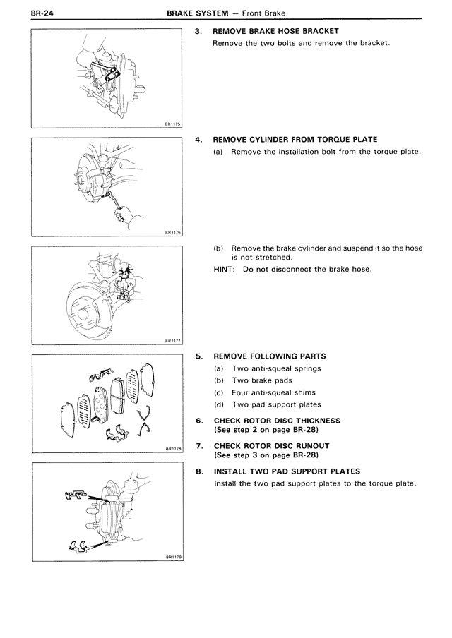 Brake System — MK3 Supra Brake System, page 24