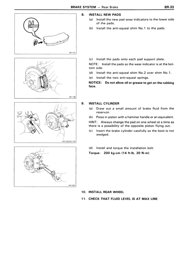 Brake System — MK3 Supra Brake System, page 33