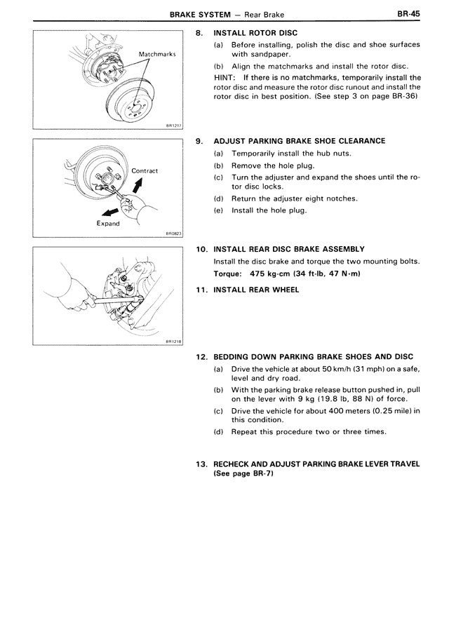Brake System — MK3 Supra Brake System, page 45