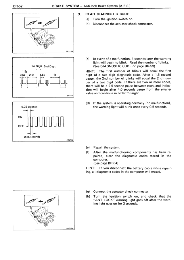 Brake System — MK3 Supra Brake System, page 52