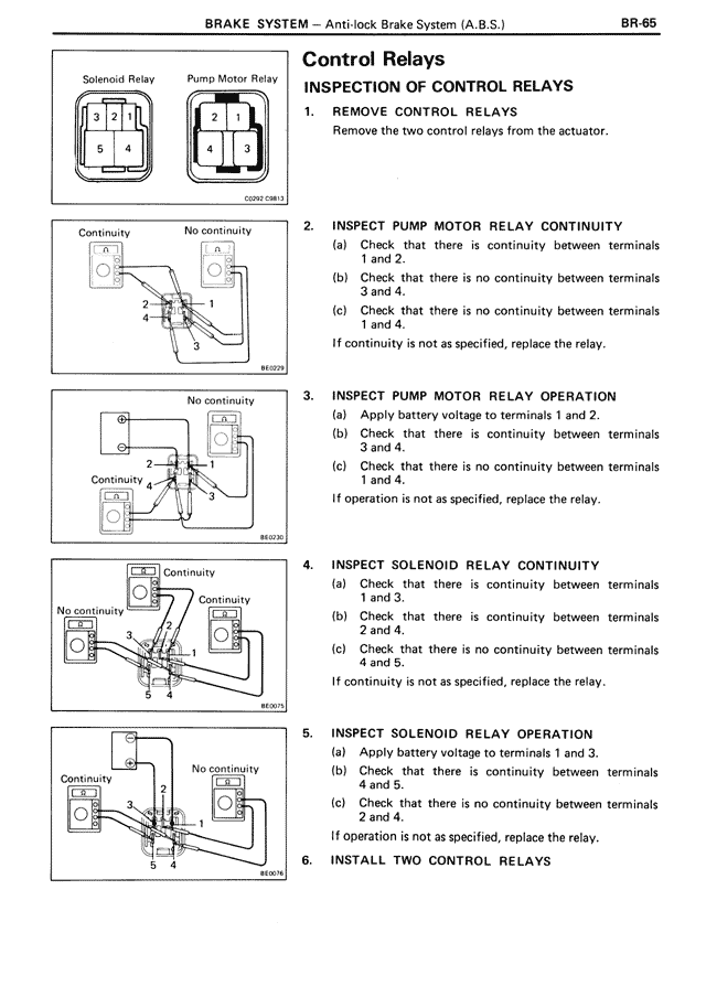 Control Relays — MK3 Supra Brake System, page 65