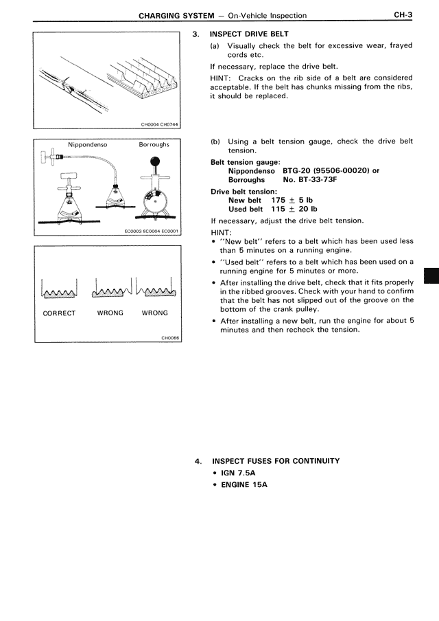 Charging System — MK3 Supra Charging System, page 3
