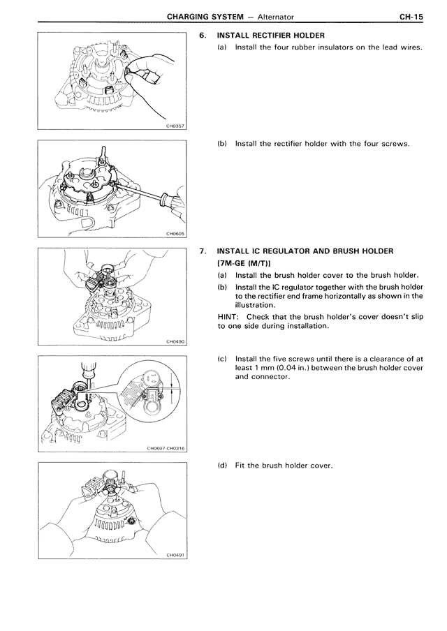 Charging System — MK3 Supra Charging System, page 15
