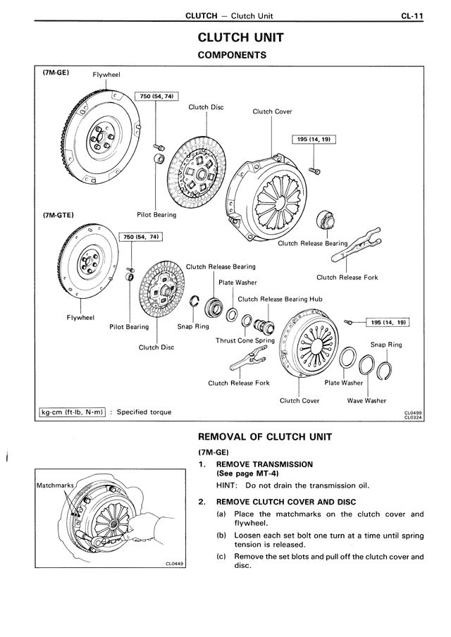 Clutch Unit — MK3 Supra Clutch, page 11