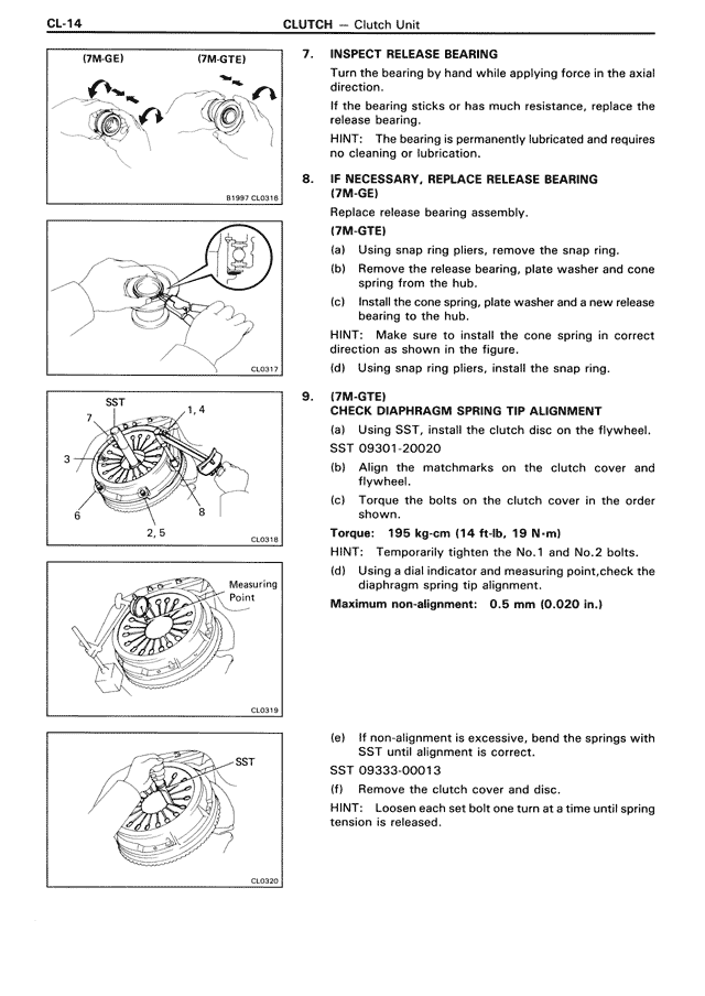 Clutch — MK3 Supra Clutch, page 14