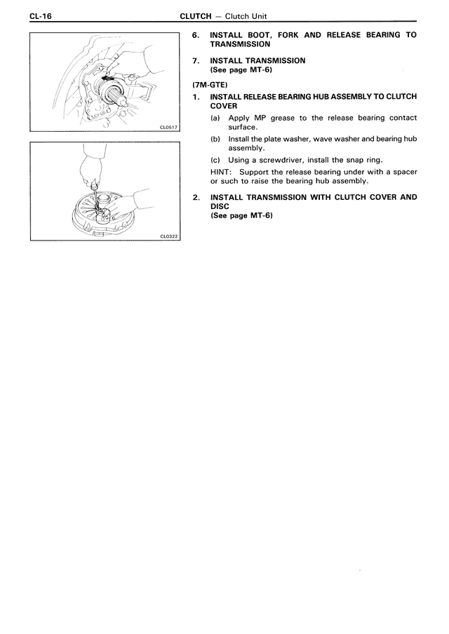 Clutch — MK3 Supra Clutch, page 16