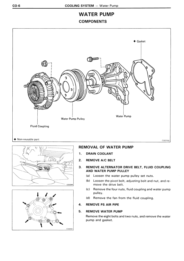 Water Pump — MK3 Supra Cooling System, page 6