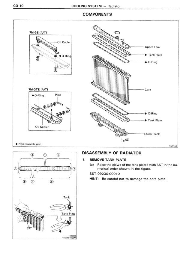 Components — MK3 Supra Cooling System, page 10