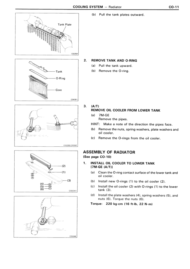 Cooling System — MK3 Supra Cooling System, page 11