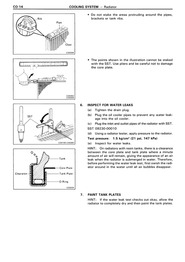 Cooling System — MK3 Supra Cooling System, page 14