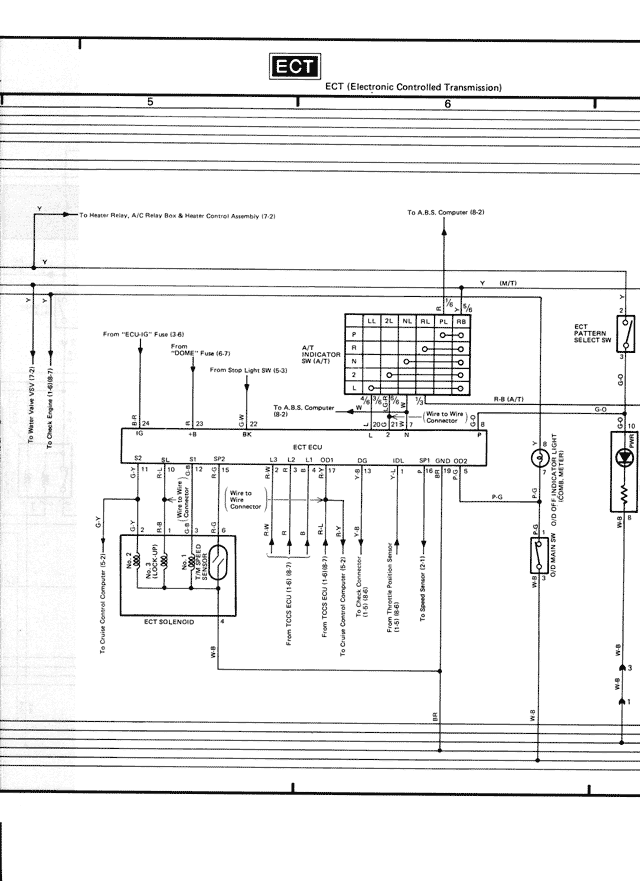 Electrical Wiring Diagrams — MK3 Supra Electrical Wiring Diagrams, page 9