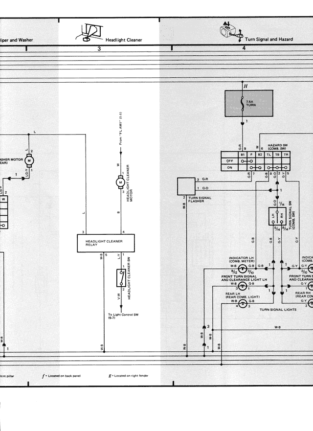 Electrical Wiring Diagrams — MK3 Supra Electrical Wiring Diagrams, page 12