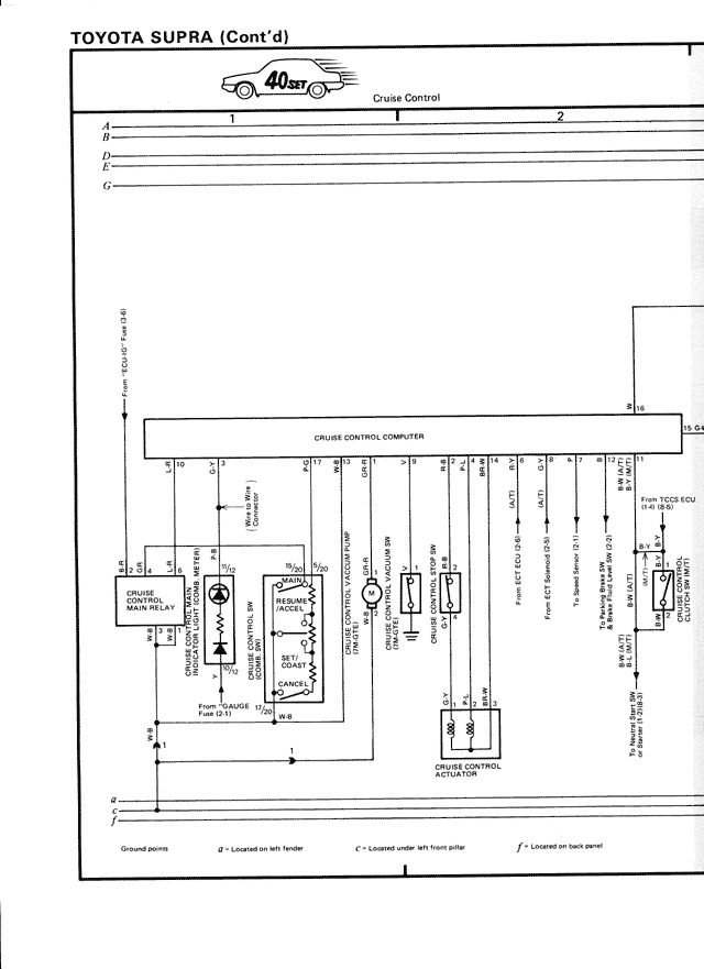 Electrical Wiring Diagrams — MK3 Supra Electrical Wiring Diagrams, page 19