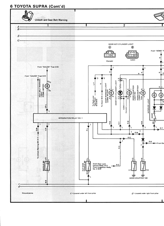 Electrical Wiring Diagrams — MK3 Supra Electrical Wiring Diagrams, page 23