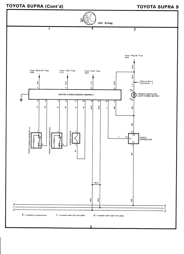 Electrical Wiring Diagrams — MK3 Supra Electrical Wiring Diagrams, page 35