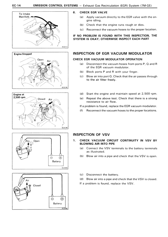 Emission Control Systems — MK3 Supra Emission Control Systems, page 14