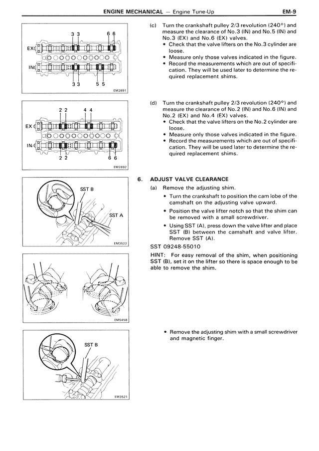 Engine Mechanical — MK3 Supra Engine Mechanical, page 9