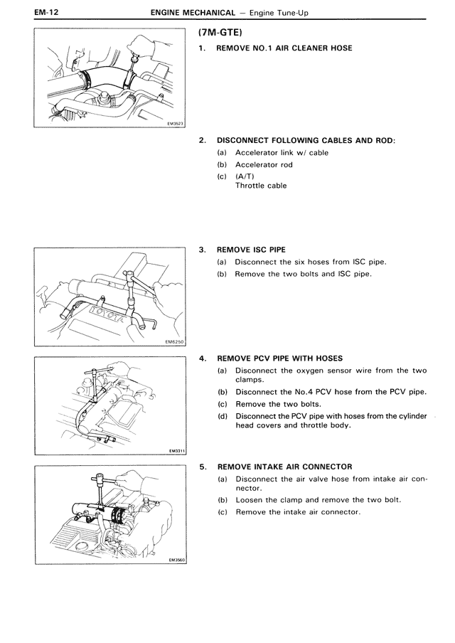 Engine Mechanical — MK3 Supra Engine Mechanical, page 12