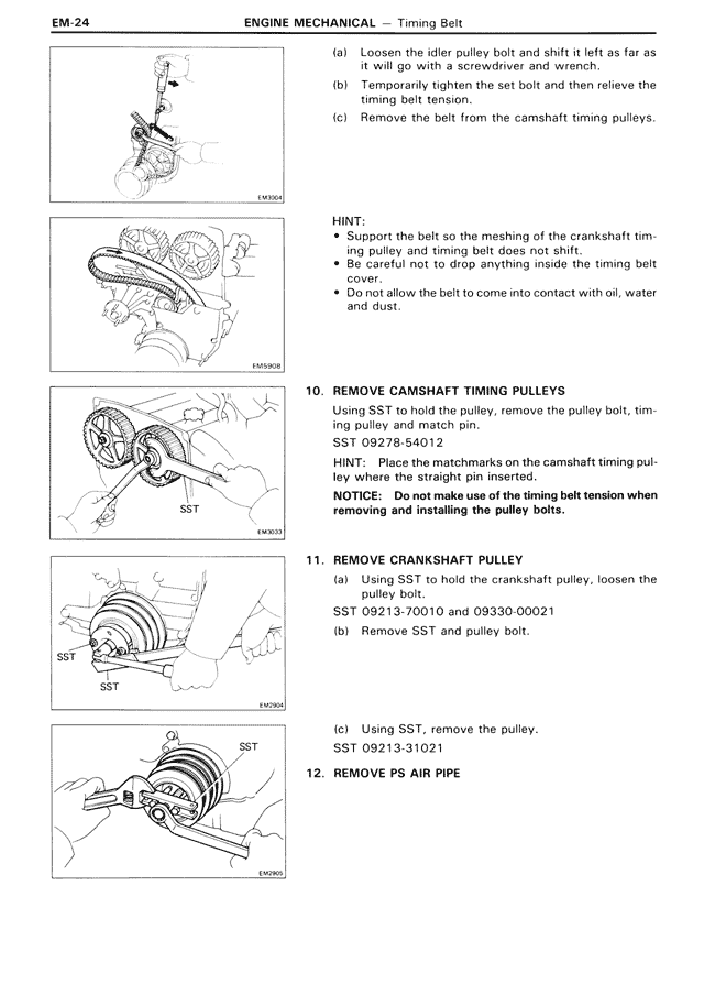 Engine Mechanical — MK3 Supra Engine Mechanical, page 24