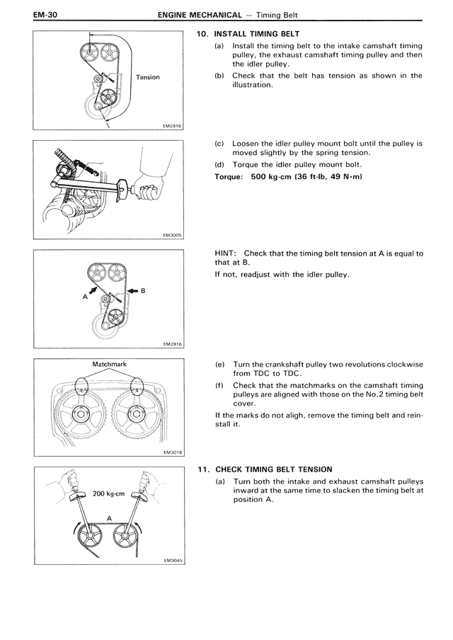 Engine Mechanical — MK3 Supra Engine Mechanical, page 30
