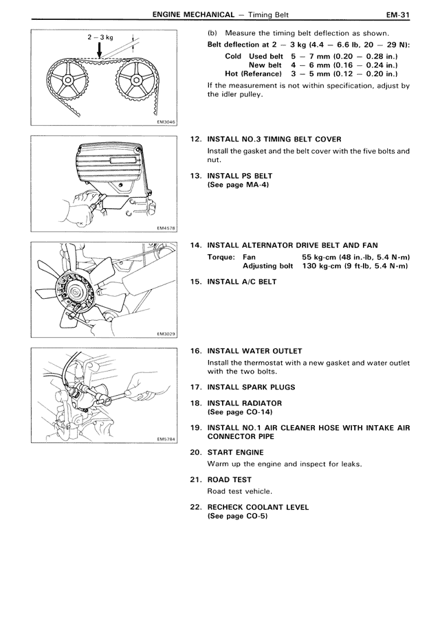 Engine Mechanical — MK3 Supra Engine Mechanical, page 31