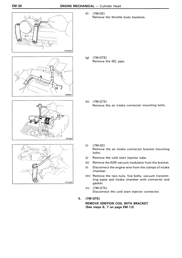 Engine Mechanical — MK3 Supra Engine Mechanical, page 36