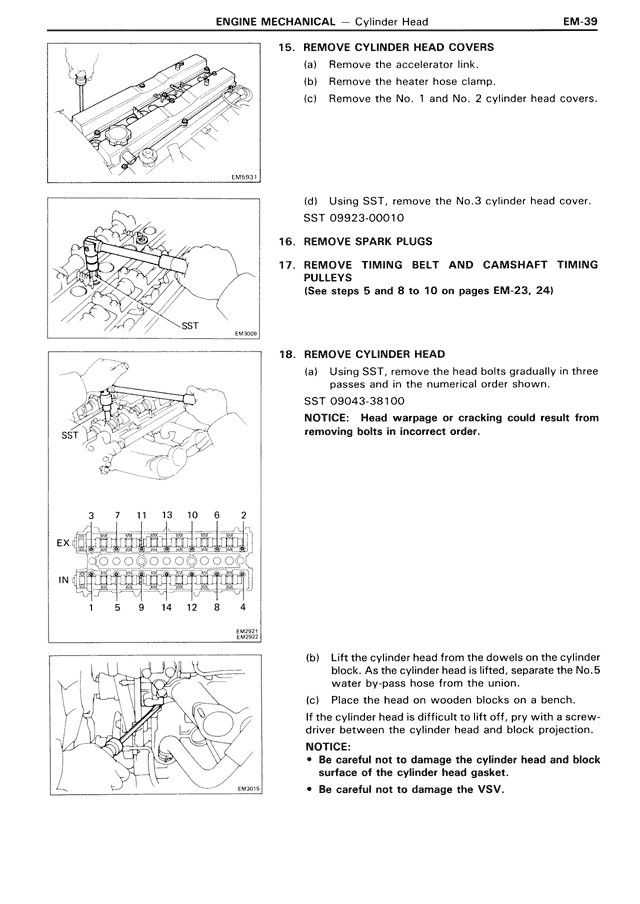 Engine Mechanical — MK3 Supra Engine Mechanical, page 39