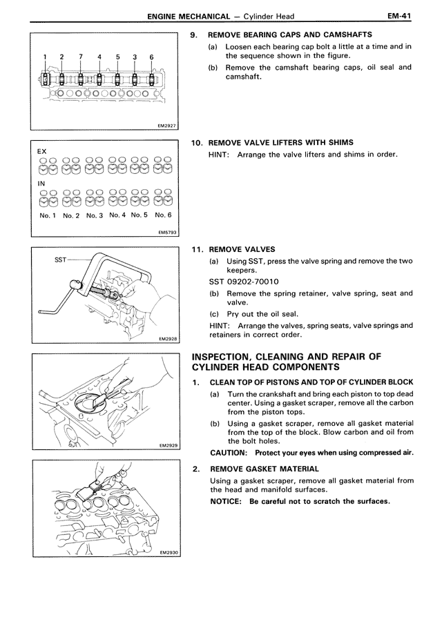 Engine Mechanical — MK3 Supra Engine Mechanical, page 41