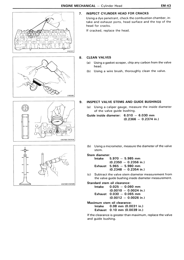 Engine Mechanical — MK3 Supra Engine Mechanical, page 43