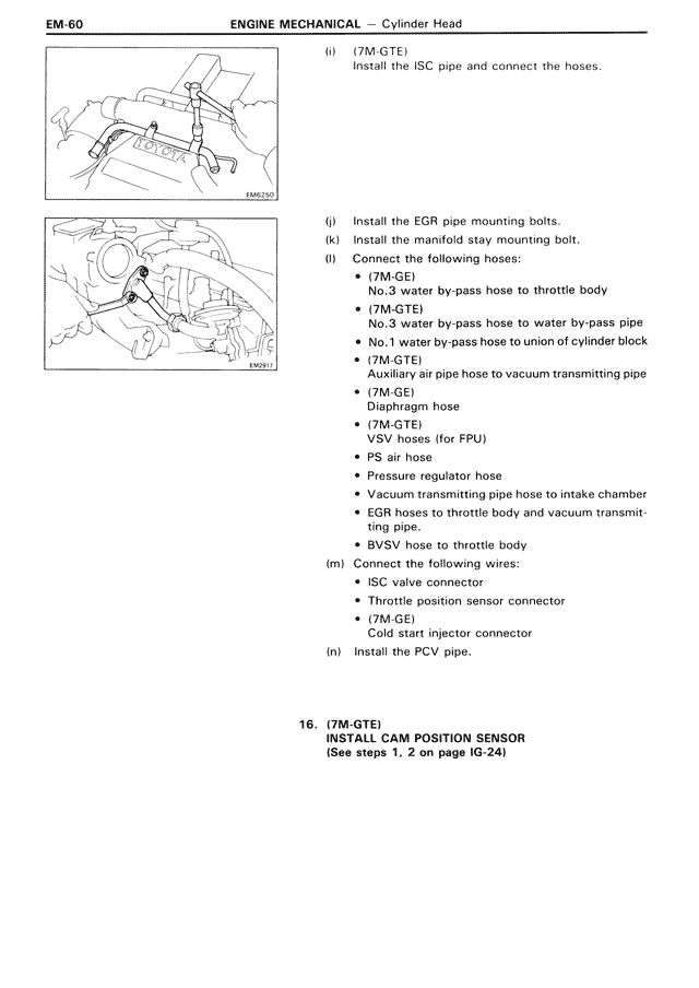 Engine Mechanical — MK3 Supra Engine Mechanical, page 60