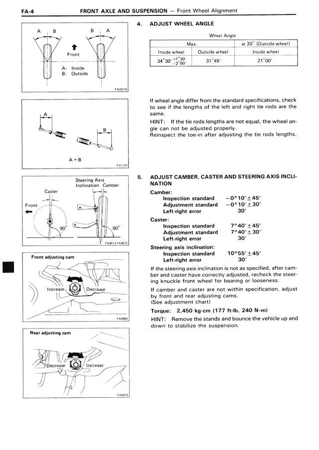 Front Axle & Suspension — MK3 Supra Front Axle & Suspension, page 4