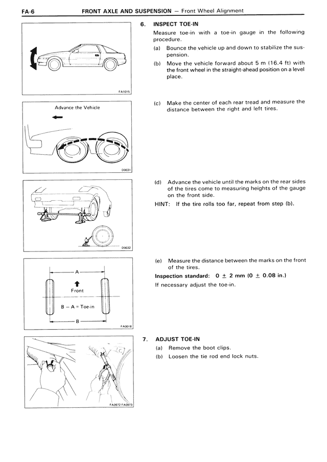 Front Axle & Suspension — MK3 Supra Front Axle & Suspension, page 6
