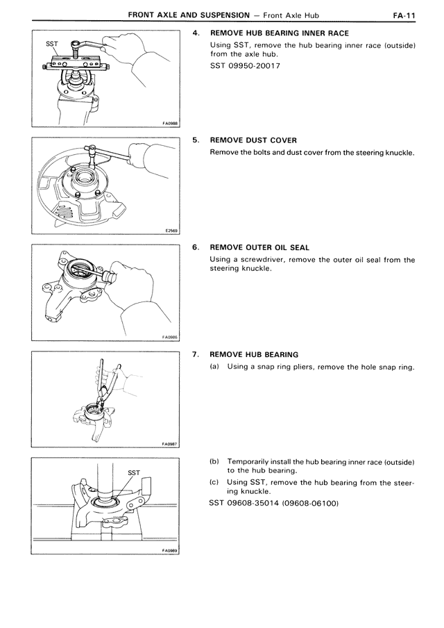 Front Axle & Suspension — MK3 Supra Front Axle & Suspension, page 11