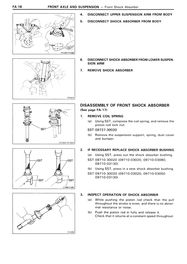 Front Axle & Suspension — MK3 Supra Front Axle & Suspension, page 18