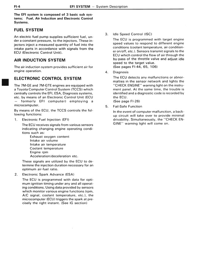 EFI System — MK3 Supra EFI System, page 4