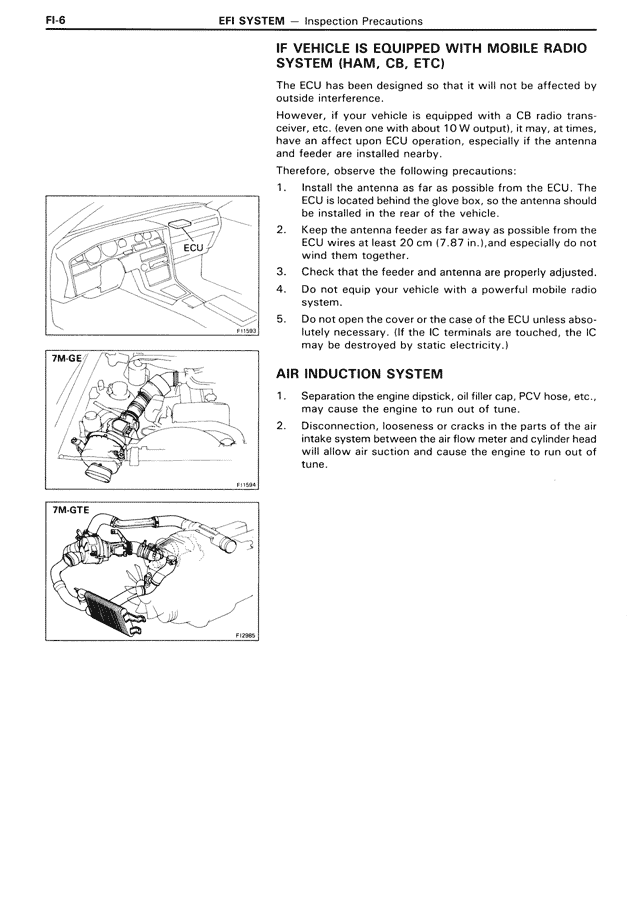 EFI System — MK3 Supra EFI System, page 6
