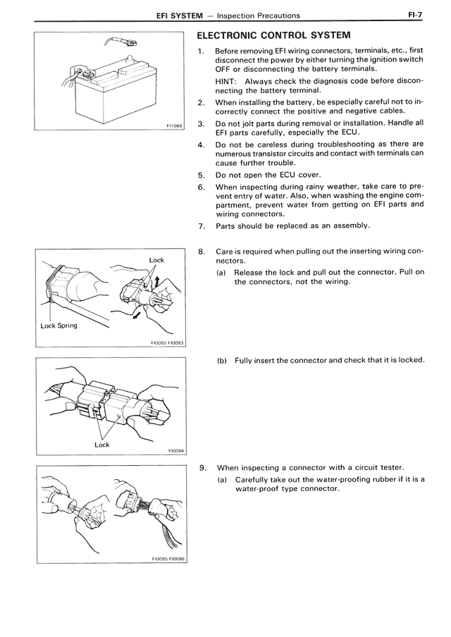 Electronic Control System — MK3 Supra EFI System, page 7