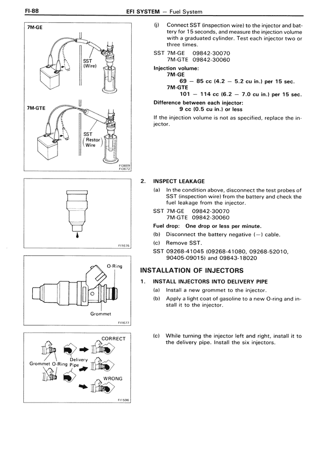 EFI System — MK3 Supra EFI System, page 88