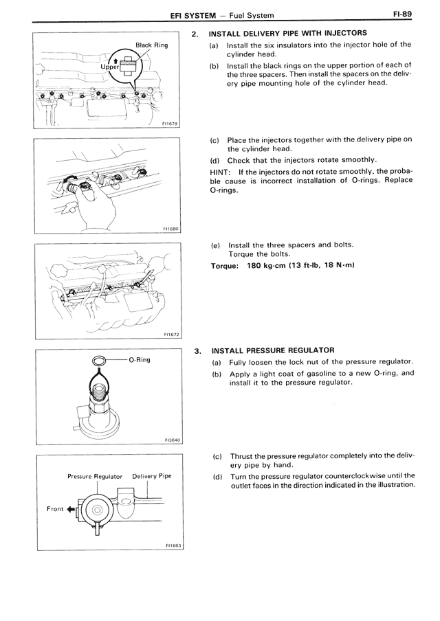 EFI System — MK3 Supra EFI System, page 89