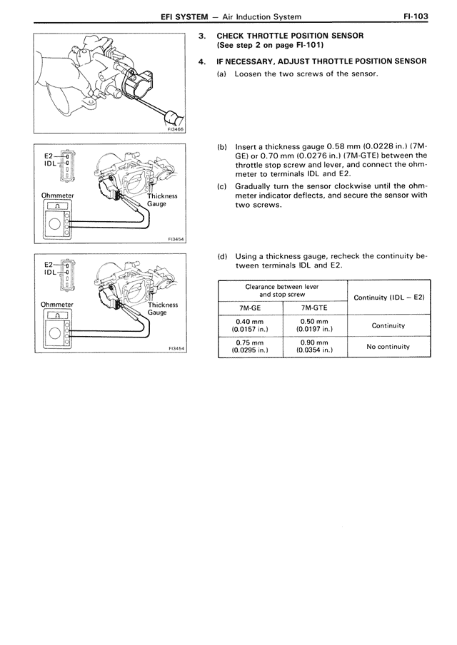 EFI System — MK3 Supra EFI System, page 103