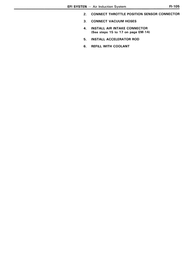 EFI System — MK3 Supra EFI System, page 105