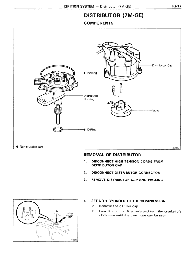 Distributor (7M-GE) Components — MK3 Supra Ignition System, page 17