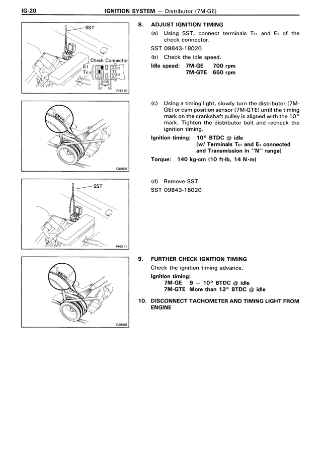 Ignition System — MK3 Supra Ignition System, page 20