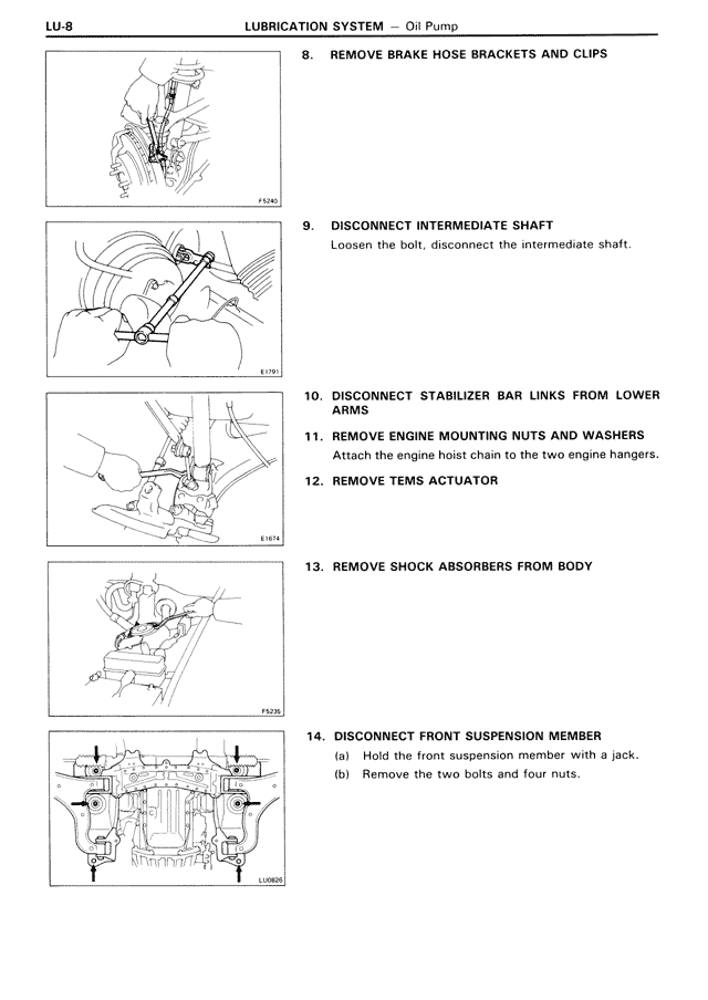Lubrication System — MK3 Supra Lubrication System, page 8