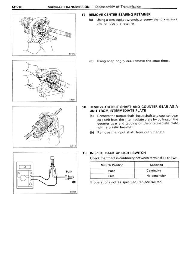 Manual Transmission — MK3 Supra Manual Transmission, page 18