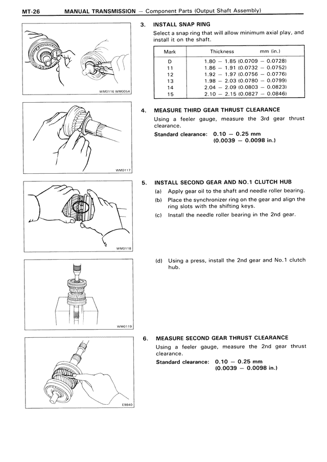 Manual Transmission — MK3 Supra Manual Transmission, page 26