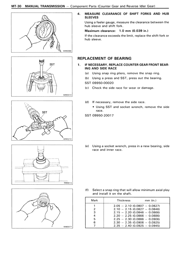 Manual Transmission — MK3 Supra Manual Transmission, page 30