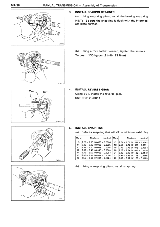 Manual Transmission — MK3 Supra Manual Transmission, page 38