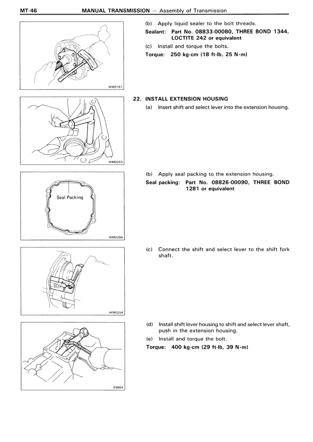 Manual Transmission — MK3 Supra Manual Transmission, page 46