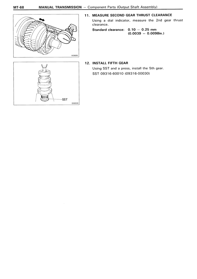 Manual Transmission — MK3 Supra Manual Transmission, page 68